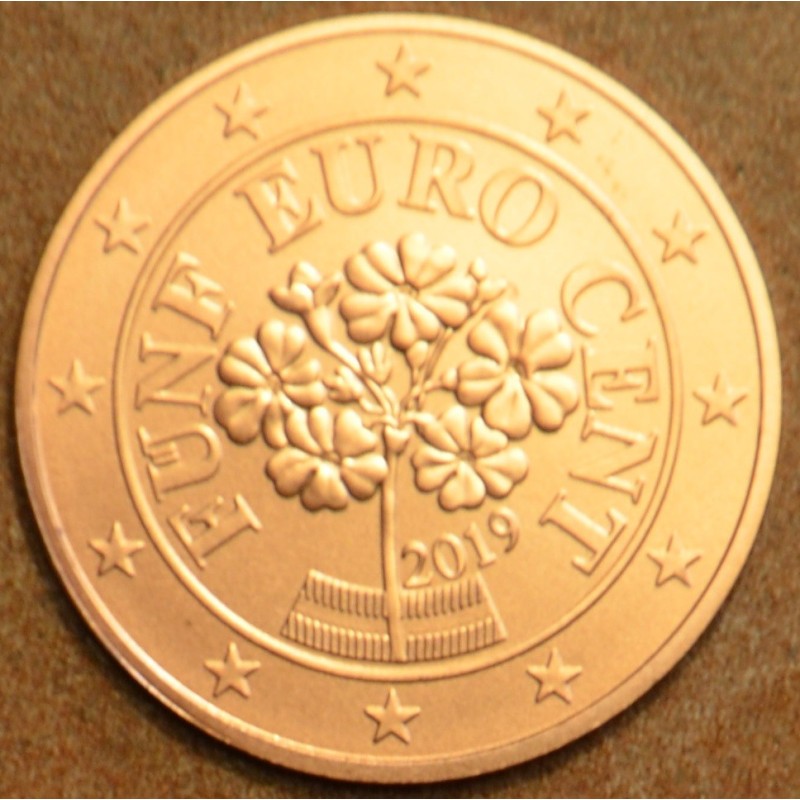 euroerme érme 5 cent Ausztria 2019 (UNC)