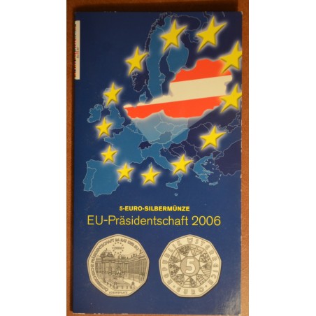 Euromince mince 5 Euro Rakúsko 2006 - Predsedníctvo EU (BU)