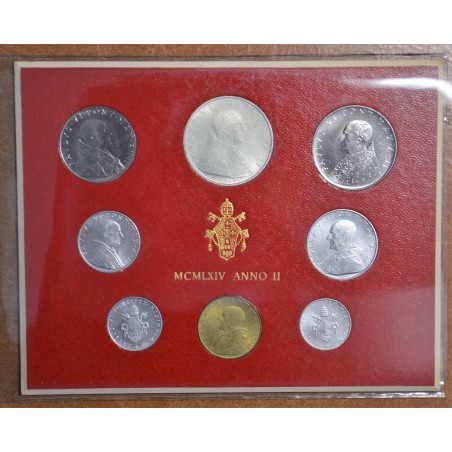 eurocoin eurocoins Vatican 8 coins 1964 (BU)