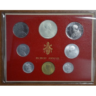 eurocoin eurocoins Vatican 8 coins 1965 (BU)