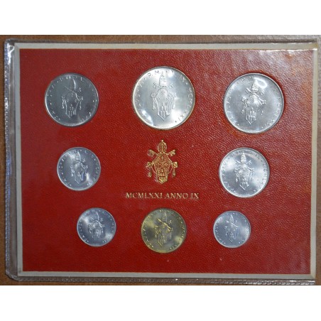 eurocoin eurocoins Vatican 8 coins 1971 (BU)