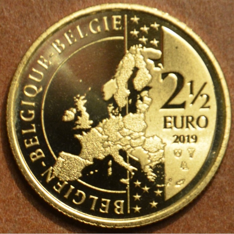 Bélgica - 2019 - Monedas Euros circulación - S/C / UNC - 2,5 € Año 2019 /  Manneken Pis en