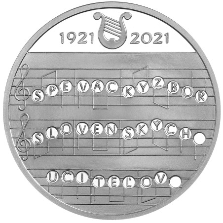 Euromince mince 10 Euro Slovensko 2021 - Spevácky zbor slovenských ...