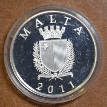 Euromince mince 10 Euro Malta 2011 - Feničania na Malte (farbená Pr...