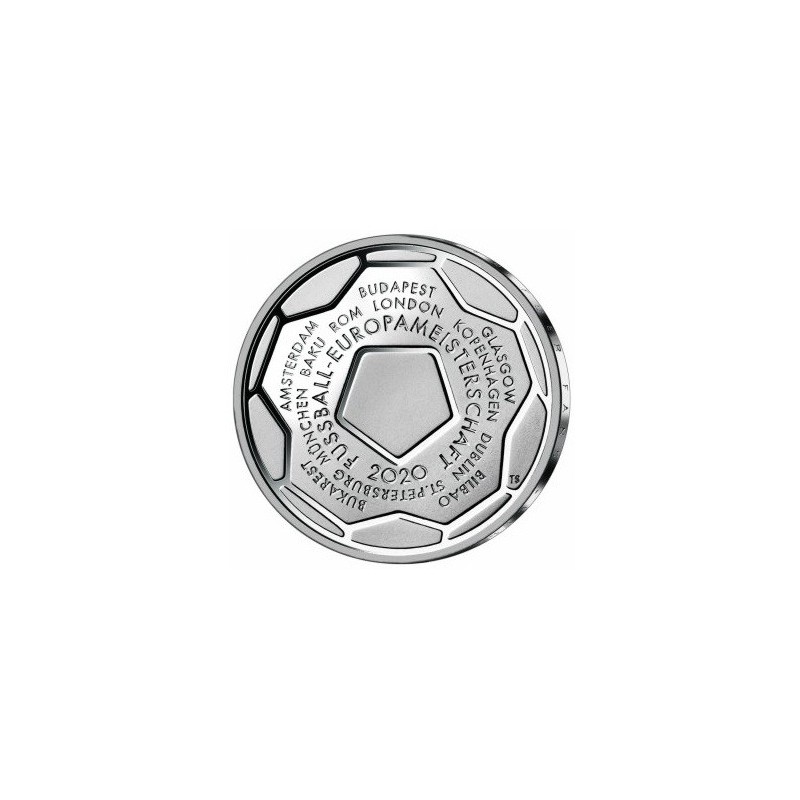 Euromince mince 20 Euro Nemecko 2021 - Euro 2020 (UNC)