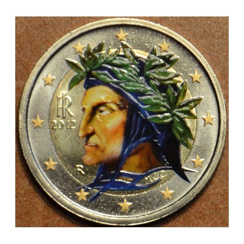 eurocoin eurocoins 2 Euro Italy 2012 (colored UNC)