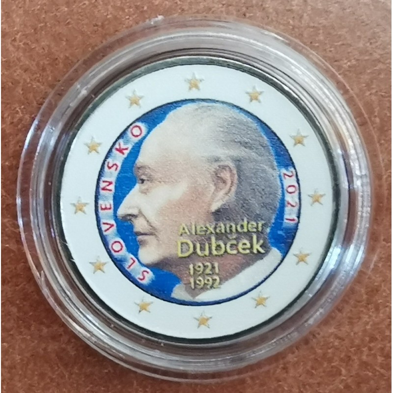 eurocoin eurocoins 2 Euro Slovakia 2021 - Alexander Dubček III. (co...