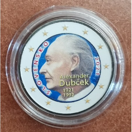 eurocoin eurocoins 2 Euro Slovakia 2021 - Alexander Dubček III. (co...