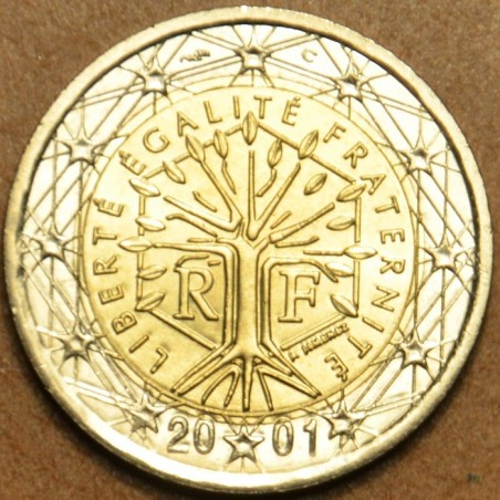 Euromince mince 2 Euro Francúzsko 2001 (UNC)