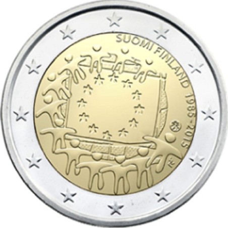 euroerme érme 2 Euro Szlovákia 2015 - Az európai lobogó 30 éve (25x...