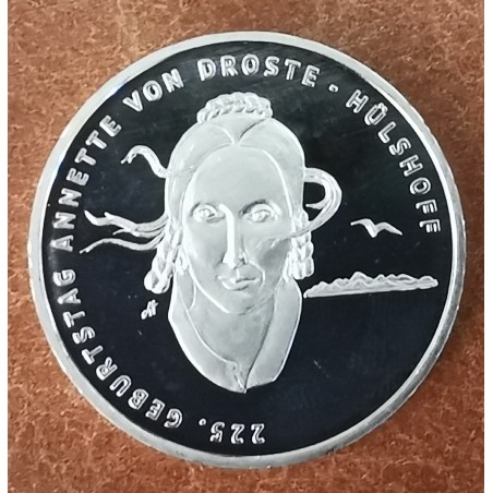 Euromince mince 20 Euro Nemecko 2022 - Annette von Droste-Hülshoff ...