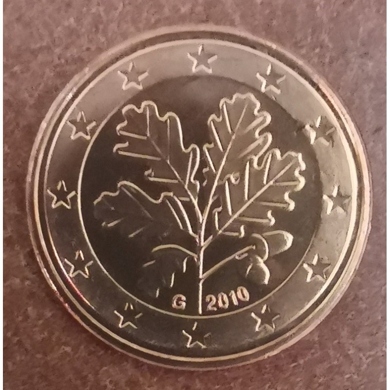 euroerme érme 2 cent Németország \\"G\\" 2010 (UNC)