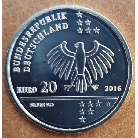 euroerme érme 20 Euro Németország 2016 - Ernst Litfass (UNC)