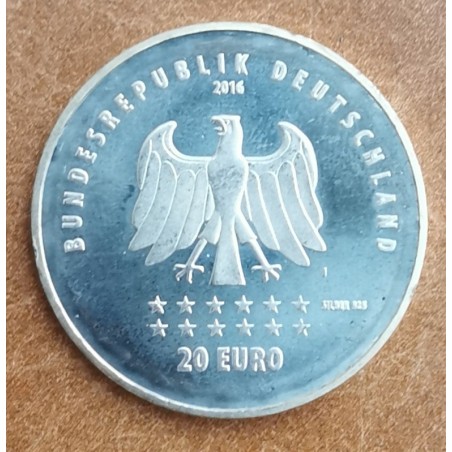 Euromince mince 20 Euro Nemecko 2016 - Nemecká pieseň (UNC)