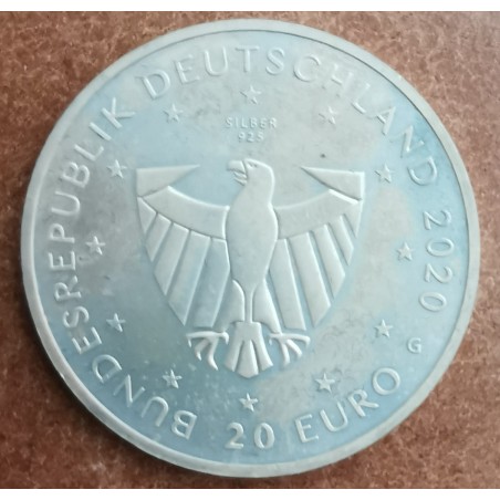 Euromince mince 20 Euro Nemecko 2020 - Freiburg (UNC)