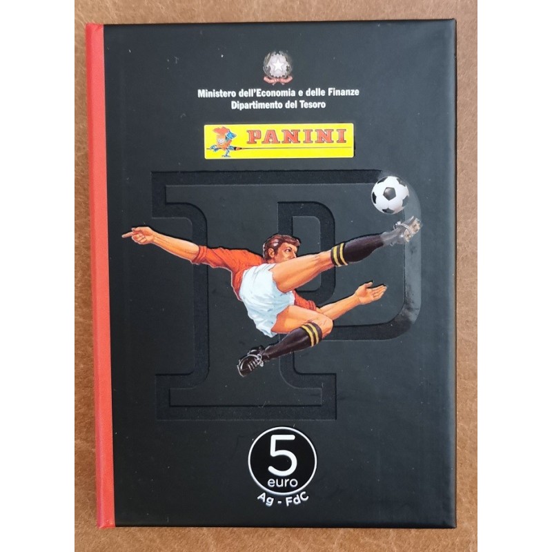 Euromince mince 5 Euro Taliansko 2022 - Panini 3 set (Proof)