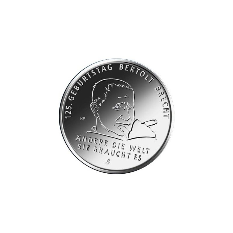 Euromince mince 20 Euro Nemecko 2023 - Bertolt Brecht (UNC)