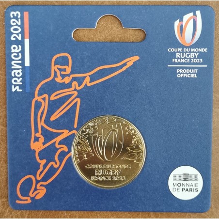 Euromince mince 1/4 Euro Francúzsko 2023 - Rugby (UNC)