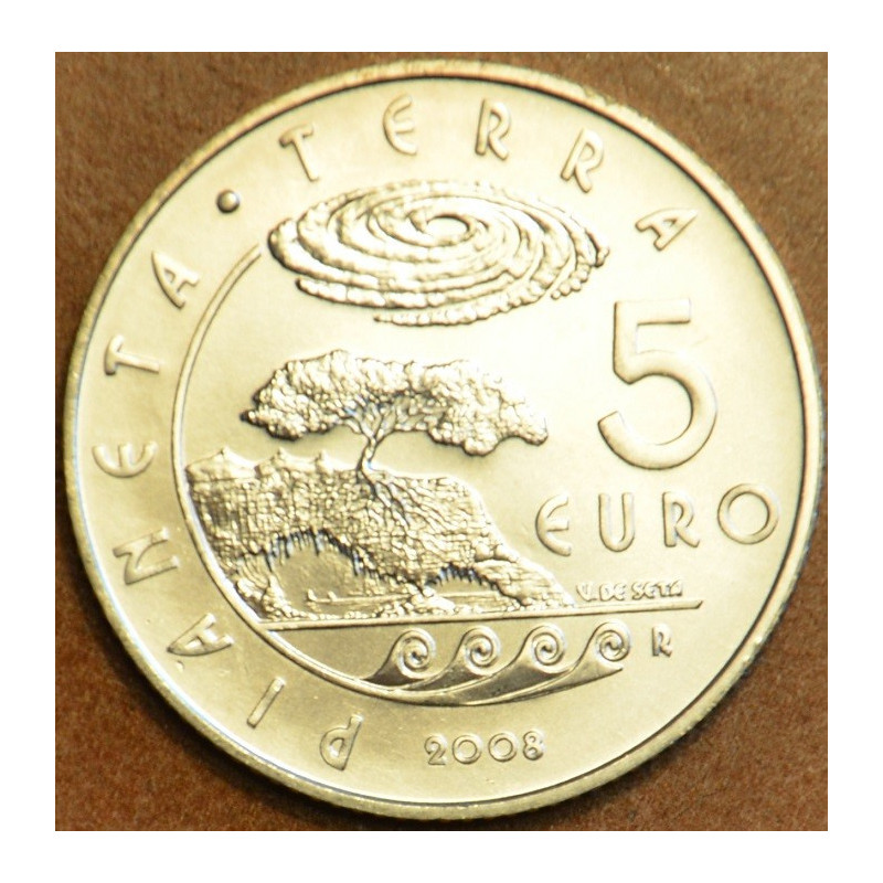 5 Euro San Marino 2008 - A Föld éve (BU)