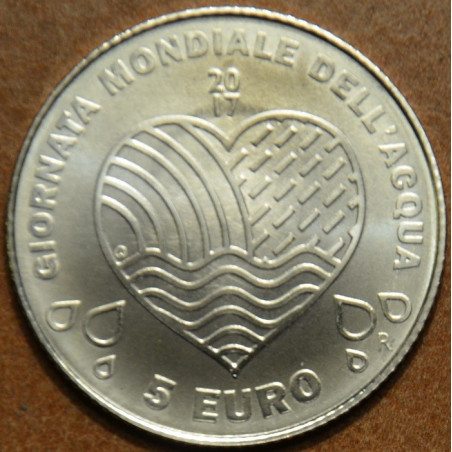 5 Euro San Marino 2017 - A víz napja (BU)