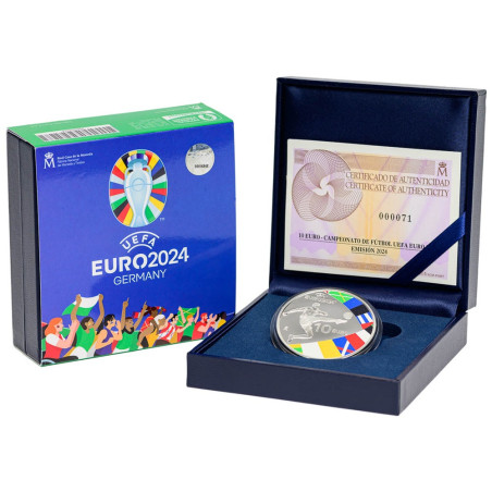 10 Euro Španielsko 2024 UEFA 2024 (Proof)