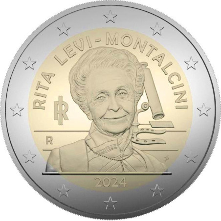 2 Euro Olaszország 2024 - Rita Levi-Montalcini (Proof)