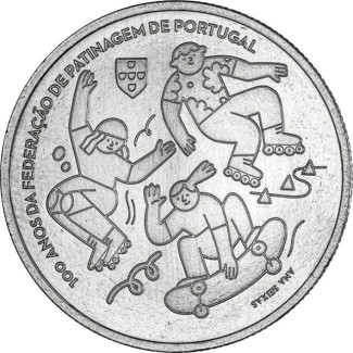 5 Euro Portugália 2024 - A korcsolya szövetség (UNC)