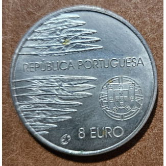 euroerme érme 8 Euro Portugália 2005 - A világháború vége (Proof)