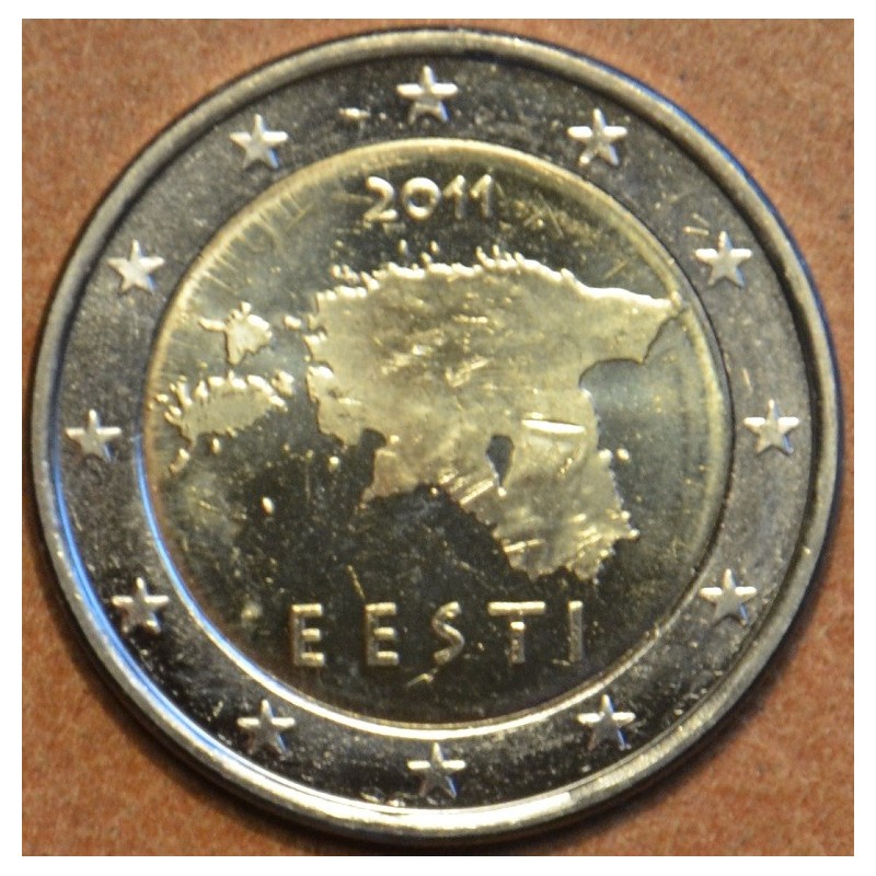 euroerme érme 2 Euro Észtország 2011 (UNC)