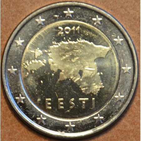 euroerme érme 2 Euro Észtország 2011 (UNC)