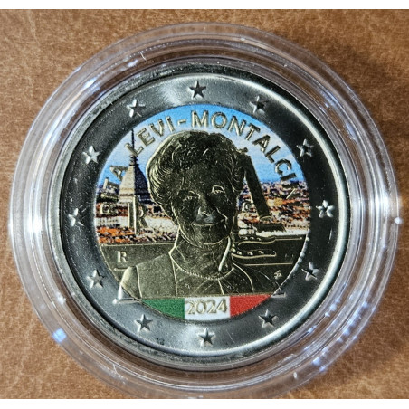 2 Euro Italy 2024 - Rita Levi-Montalcini (colored UNC)