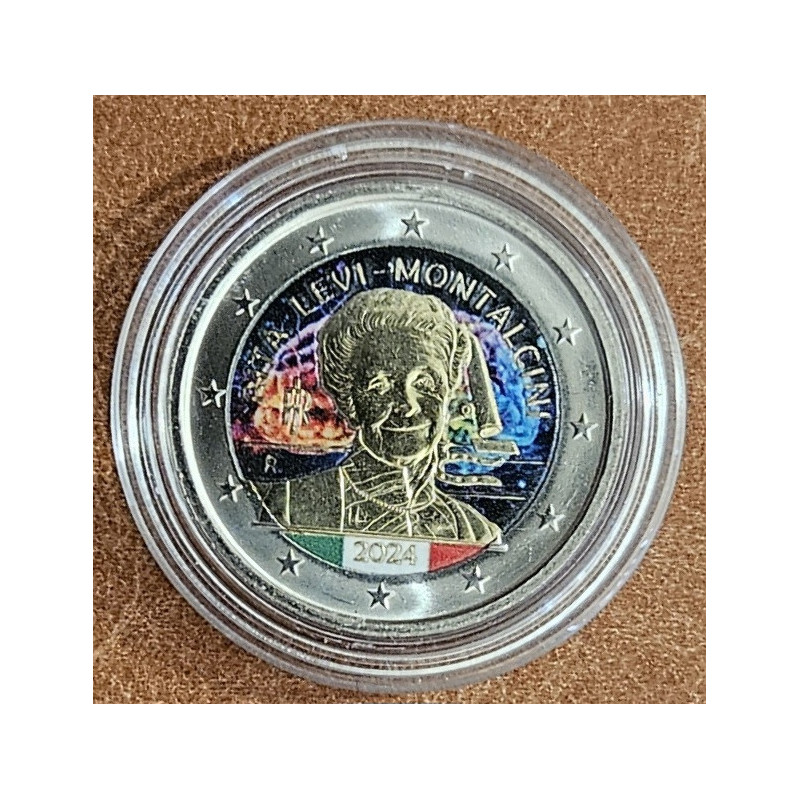 2 Euro Taliansko 2024 - Rita Levi-Montalcini III. (farebná UNC)