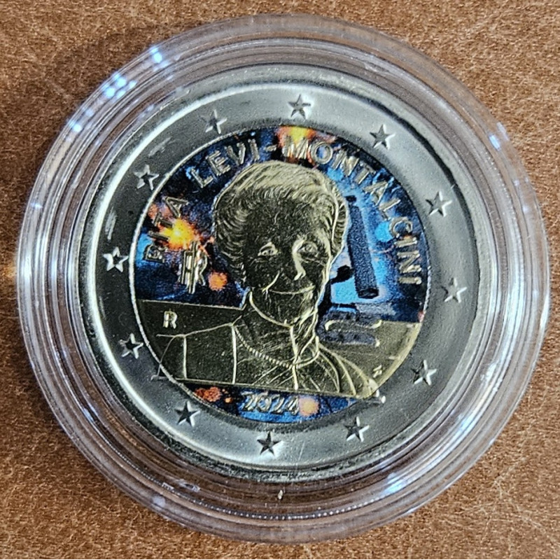 2 Euro Italy 2024 - Rita Levi-Montalcini IV. (colored UNC)