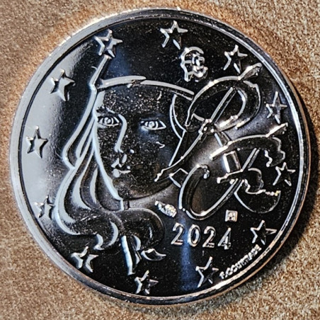 Euromince mince 1 cent Francúzsko 2024 (UNC)