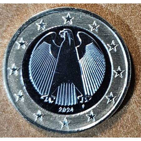 eurocoin eurocoins 1 Euro Germany 2024 \\"F\\" (UNC)