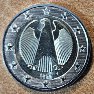 Euromince mince 2 Euro Nemecko 2024 \\"F\\" (UNC)