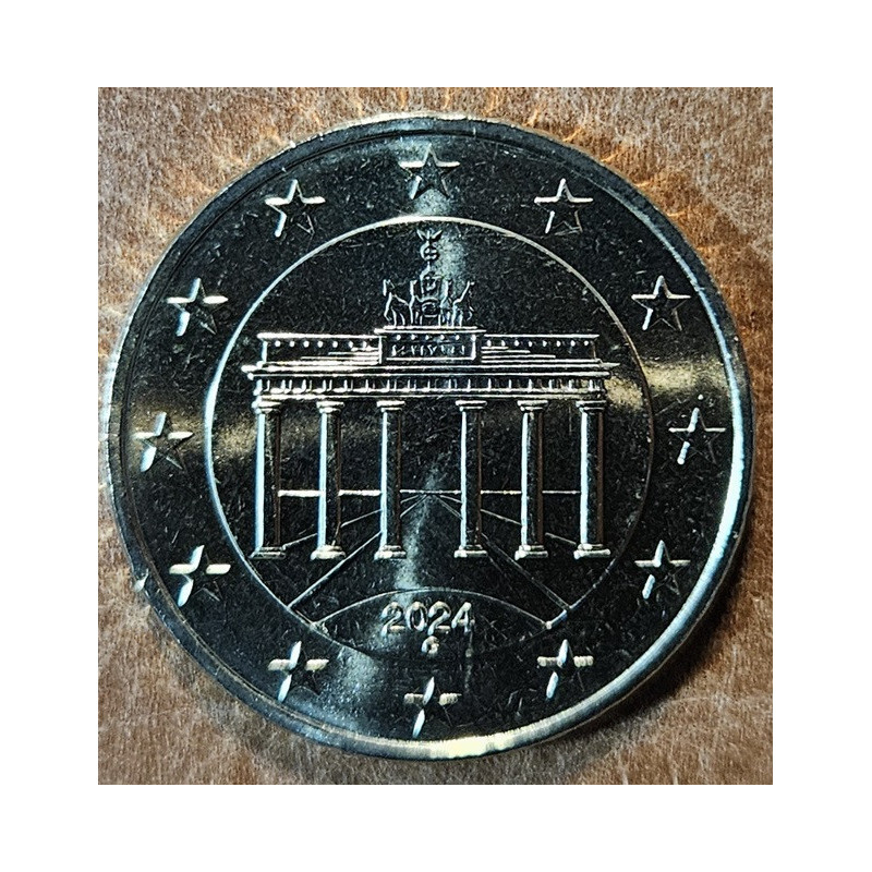 eurocoin eurocoins 50 cent Germany 2024 \\"G\\" (UNC)