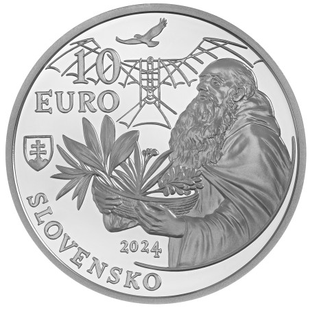 10 Euro Szlovákia 2024 – Ciprián barát (Proof)