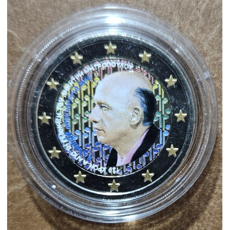 2 Euro Grécko 2016 - Dimitri Mitropoulos V. (farebná UNC)