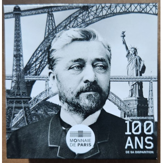 10 Euro Francúzsko 2023 Gustave Eiffel (Proof)