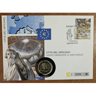 2 Euro Vatikán 2008 -Rok svätého Pavla (UNC)