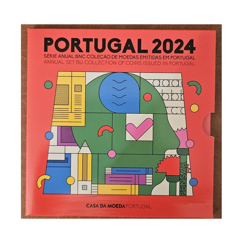 Portugal 2024 set of 8 coins (BU)