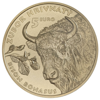 5 Euro Slovakia 2024 -  European bison (UNC)