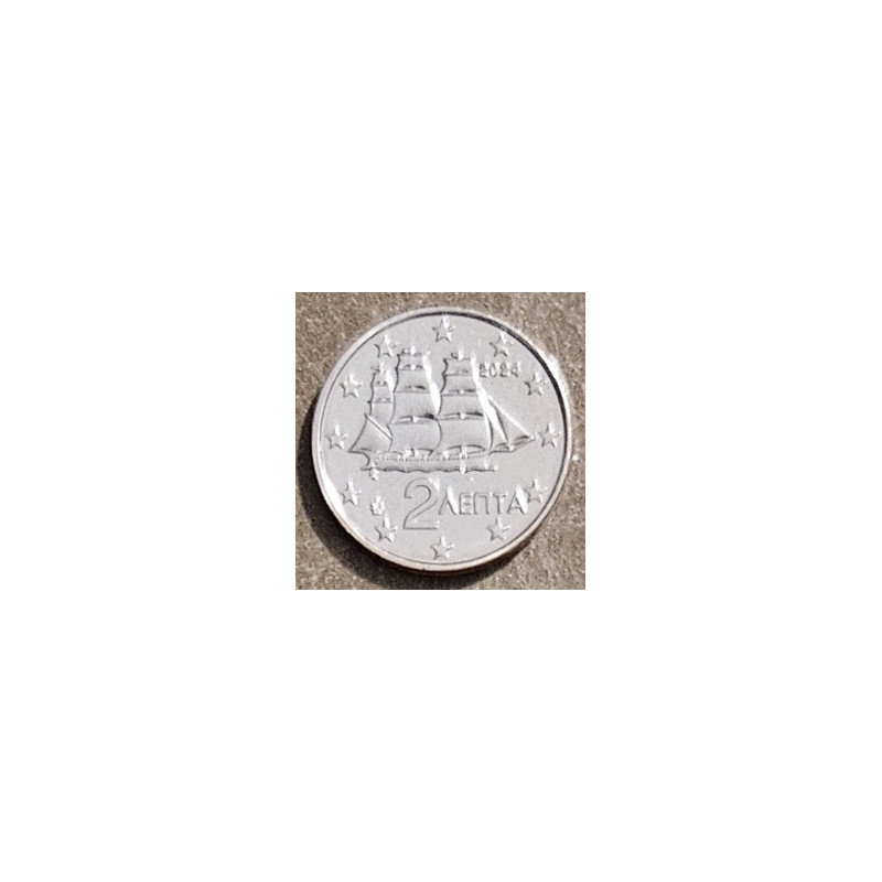 eurocoin eurocoins 2 cent Greece 2024 (UNC)