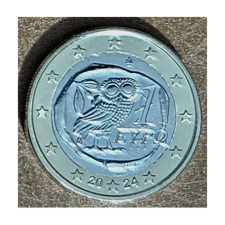 eurocoin eurocoins 1 Euro Greece 2024 (UNC)