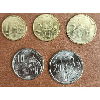 Serbia 5 coins 2011 (UNC)