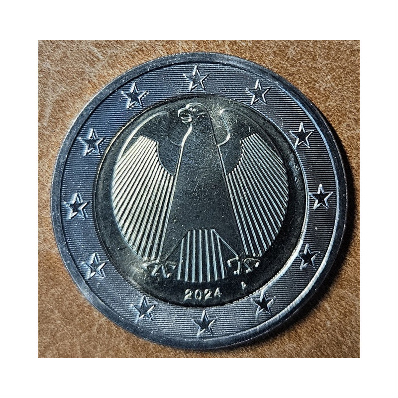 eurocoin eurocoins 2 Euro Germany 2024 \\"A\\" (UNC)