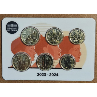 10, 20, 50 cents France 2023-2024 (BU)