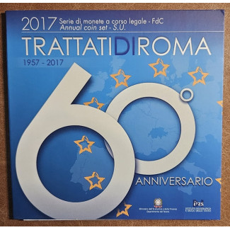 eurocoin eurocoins Italy 2017 official set with commemorative 2 Eur...