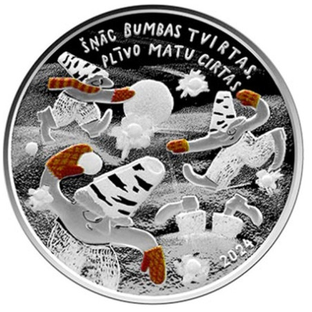 5 Euro Latvia 2024 - Childhood joy (Proof)